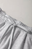 Essential French Terry Drawstring Mini Skort