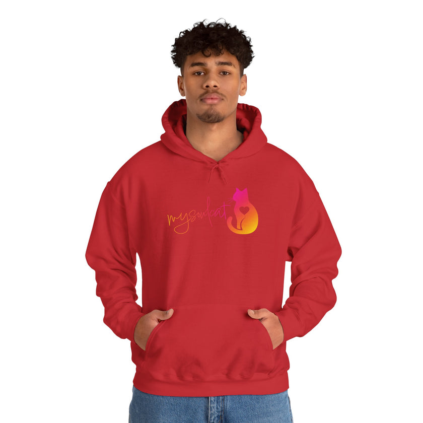 MySoulCat Cozy Unisex Pullover Hoodie — Sunset