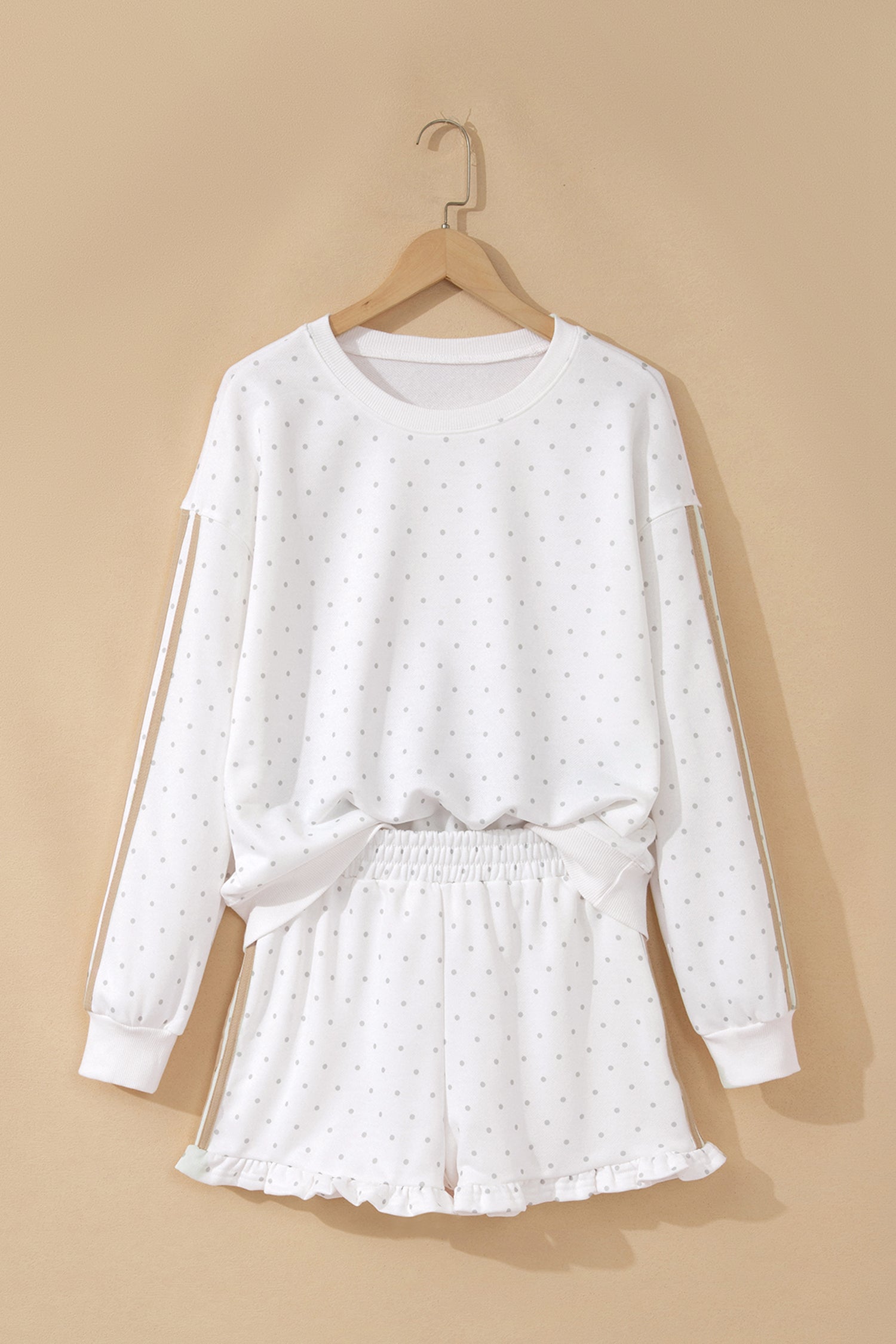 Playful Polka Dot & Side Stripe Set