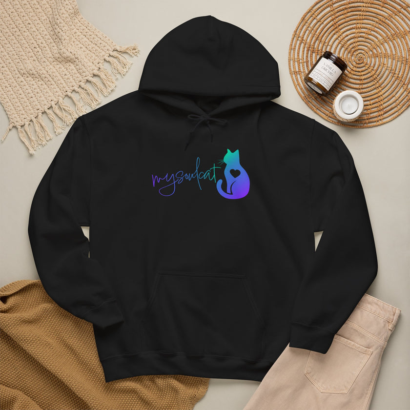 MySoulCat Cozy Unisex Pullover Hoodie — Aurora