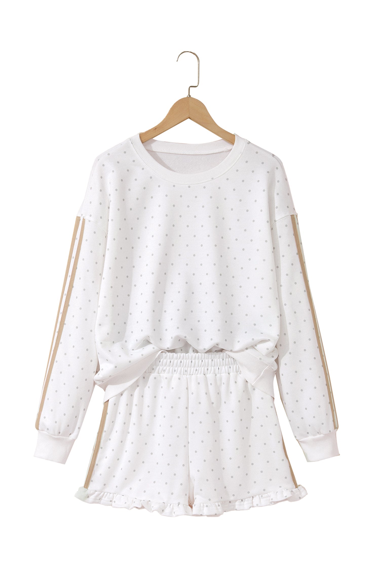 Playful Polka Dot & Side Stripe Set