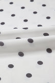 Polka Dot Flutter Sleeve Smocked Maxi Dress