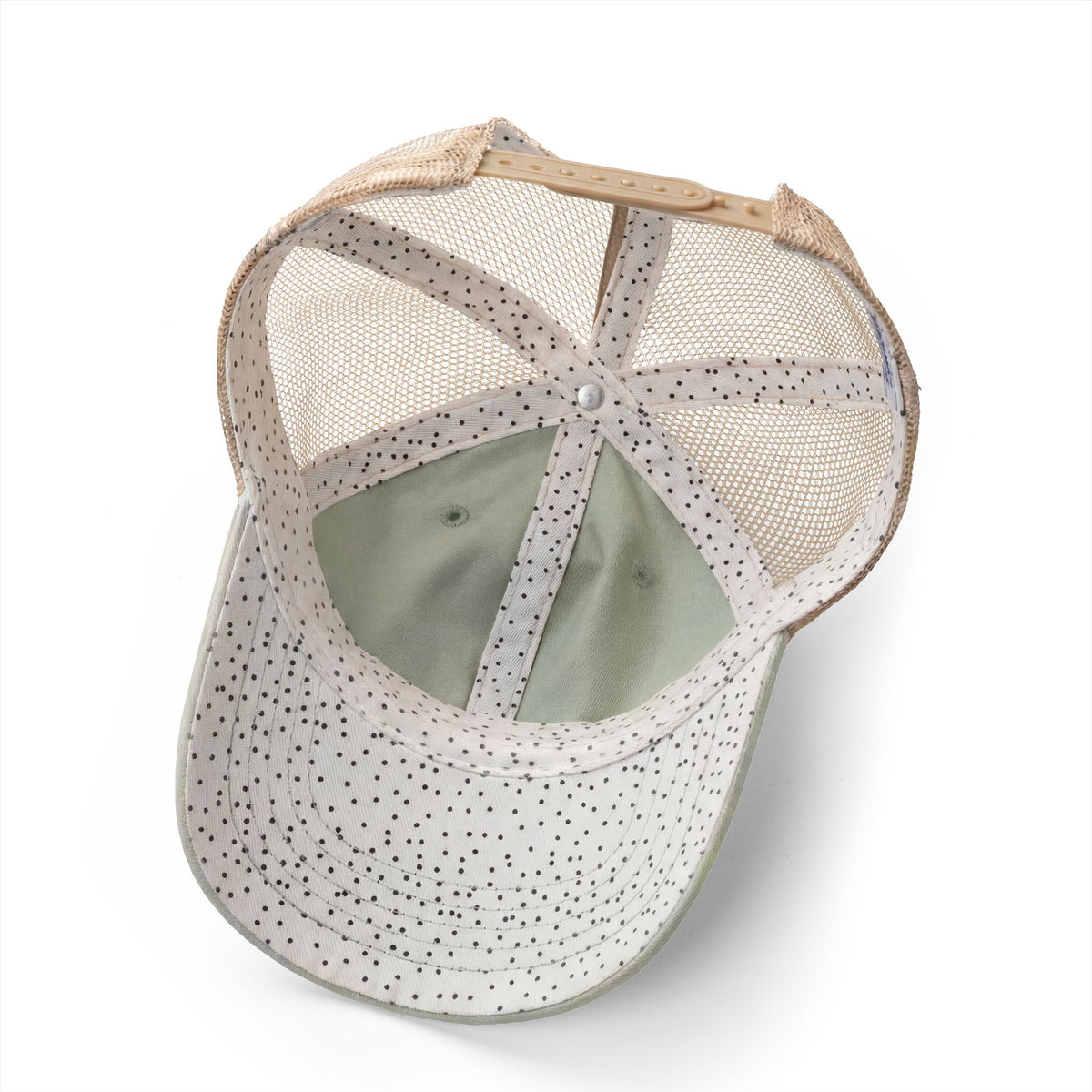 MySoulCat Washed Mesh-Back Cap — Sunset