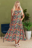 Women's Maxi Dress Maxi Dress - Floral Summer Vacation - A-Line Bohemian