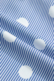 Polka Dot Shirred High Waist Shorts