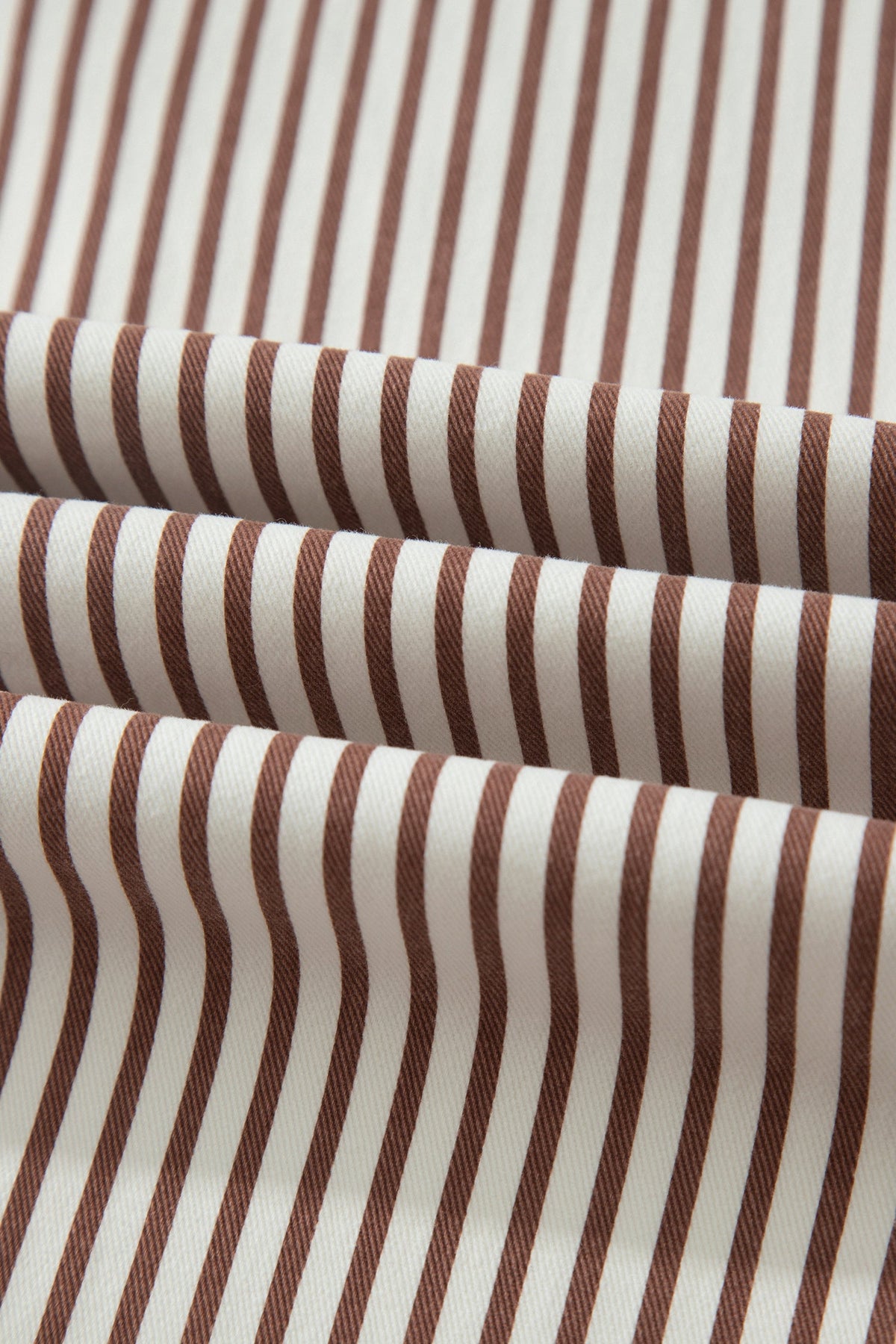 Striped High Waist Barrel Leg Jeans