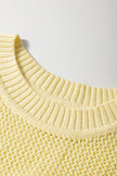 Spring-Ready Knit Sleeveless Sweater