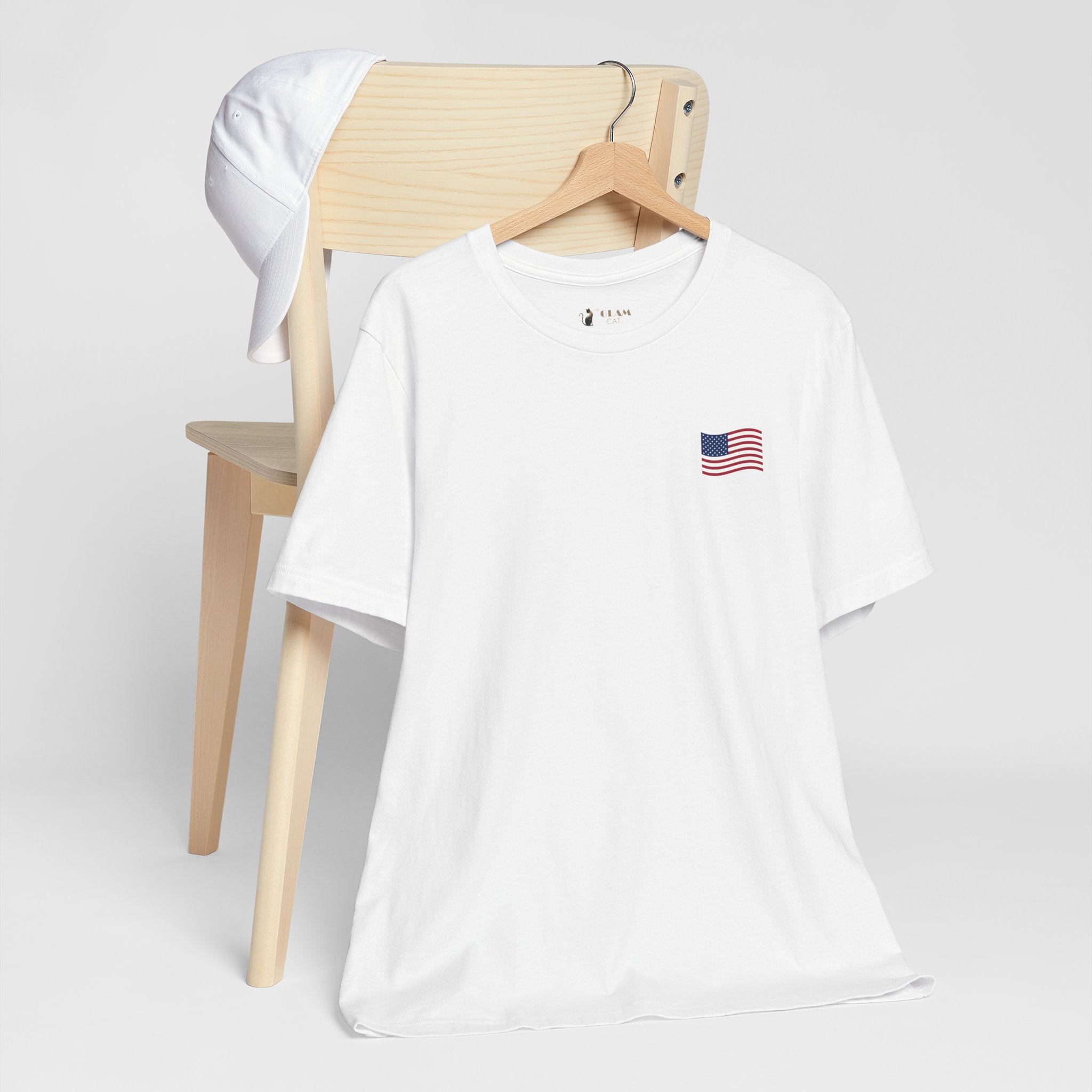 Coastal Americana Flag Unisex Tee