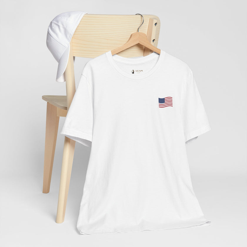 Coastal Americana Flag Unisex Tee