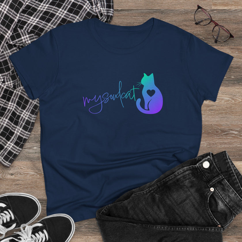 MySoulCat Women's Short Sleeve Tee — Aurora