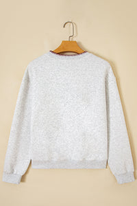 Western Embroidered Graphic Sweatshirt