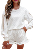 Playful Polka Dot & Side Stripe Set