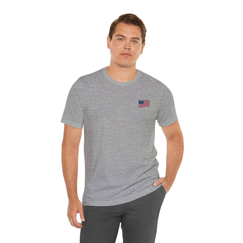 Coastal Americana Flag Unisex Tee