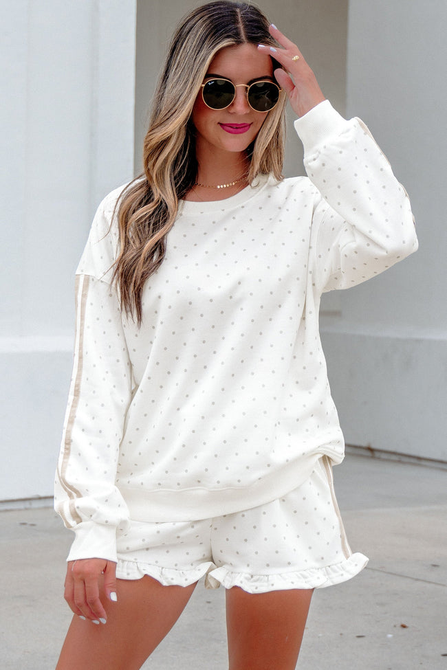 Playful Polka Dot & Side Stripe Set