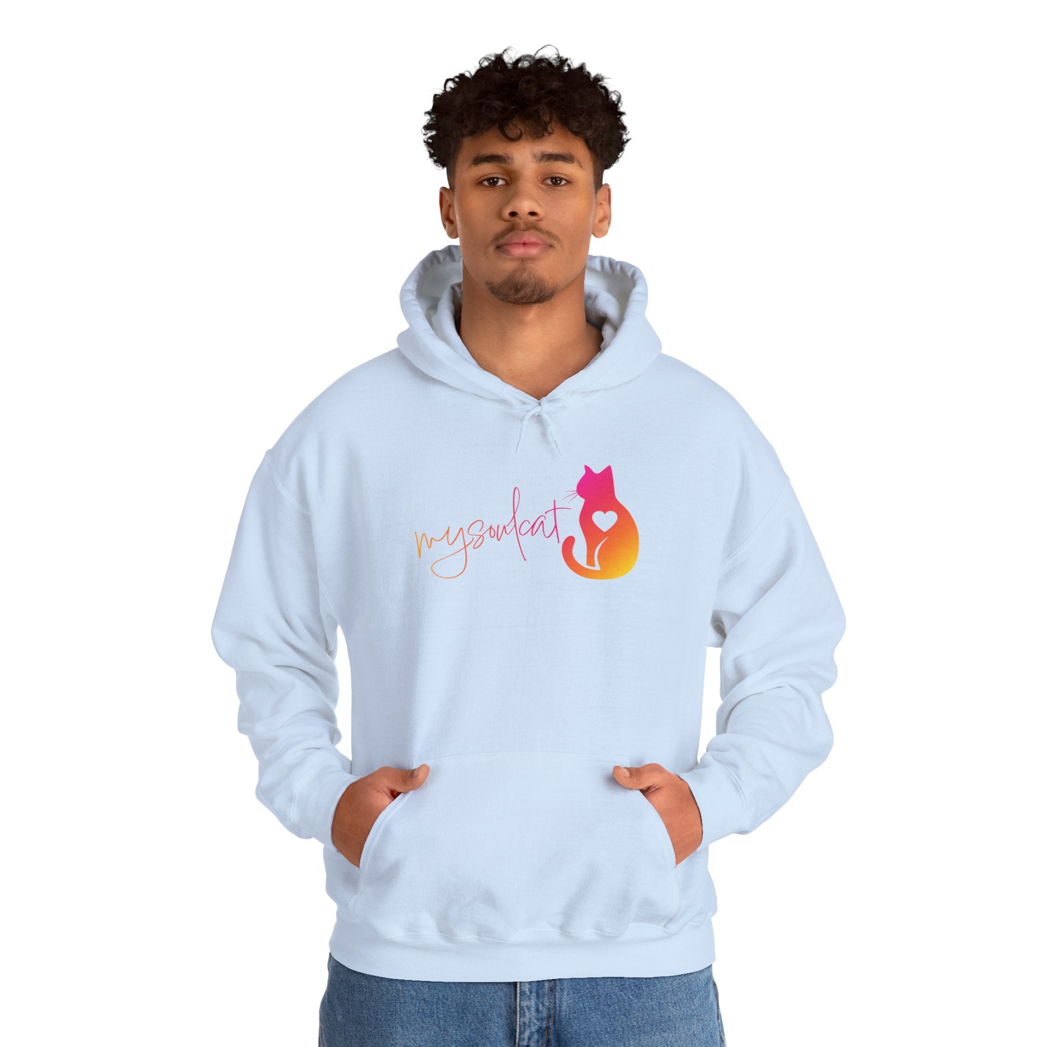 MySoulCat Cozy Unisex Pullover Hoodie — Sunset