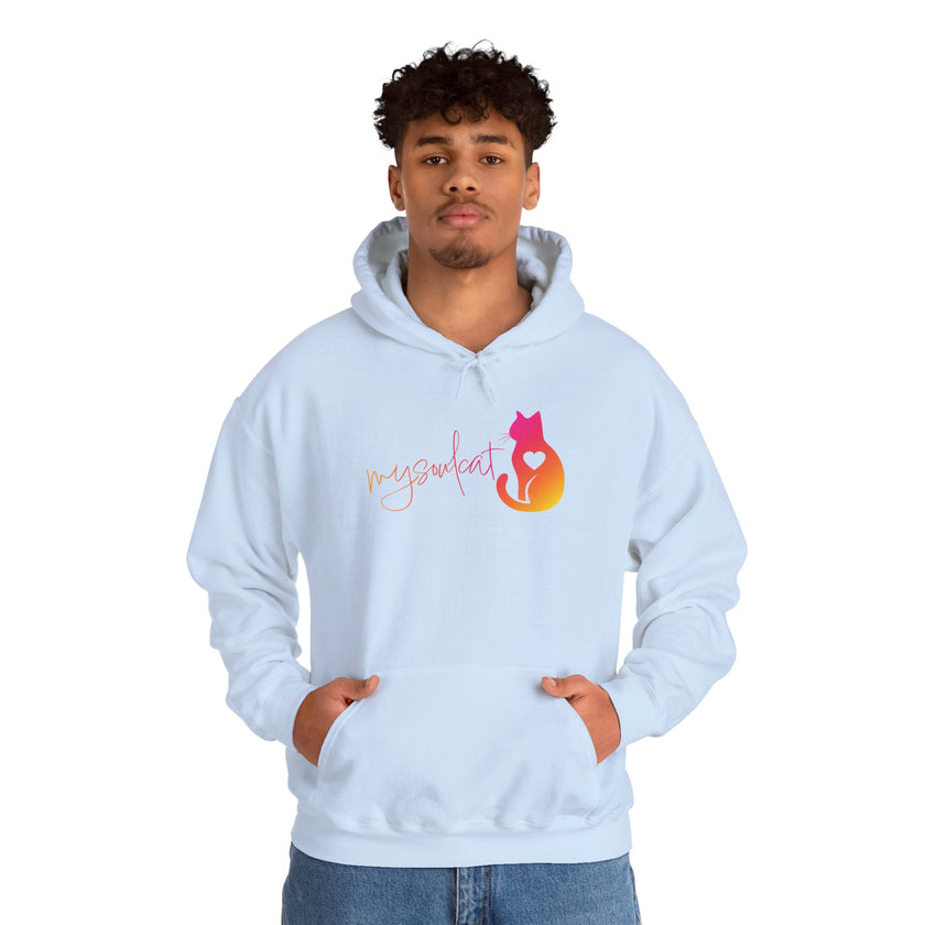 MySoulCat Cozy Unisex Pullover Hoodie — Sunset