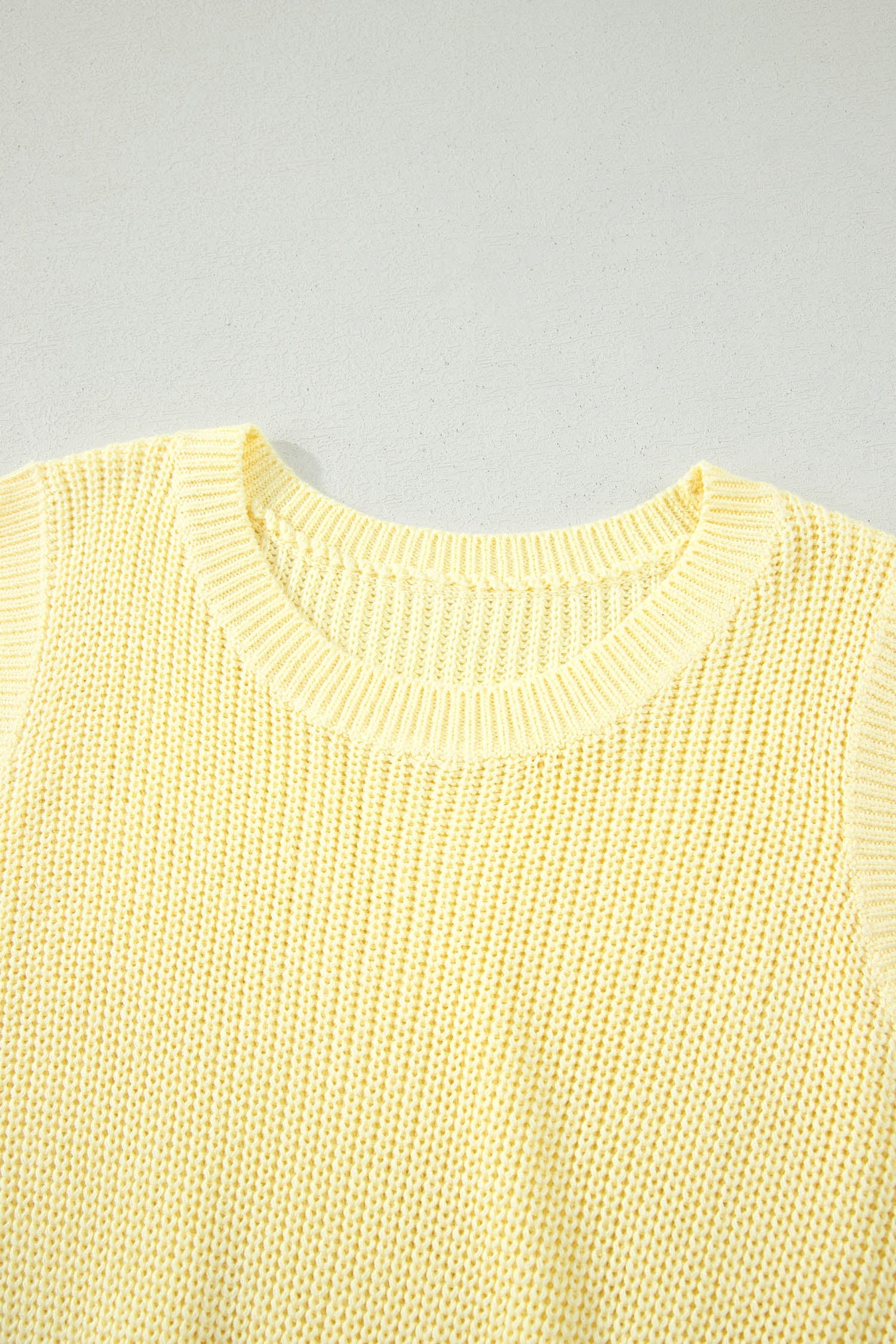 Adorable Cropped Tie Back Knit Tank