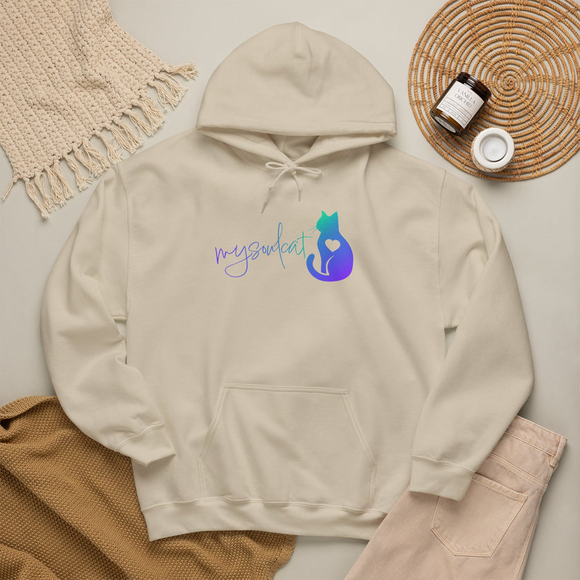 MySoulCat Cozy Unisex Pullover Hoodie — Aurora