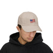 Refined Americana Embroidered Flag Cap
