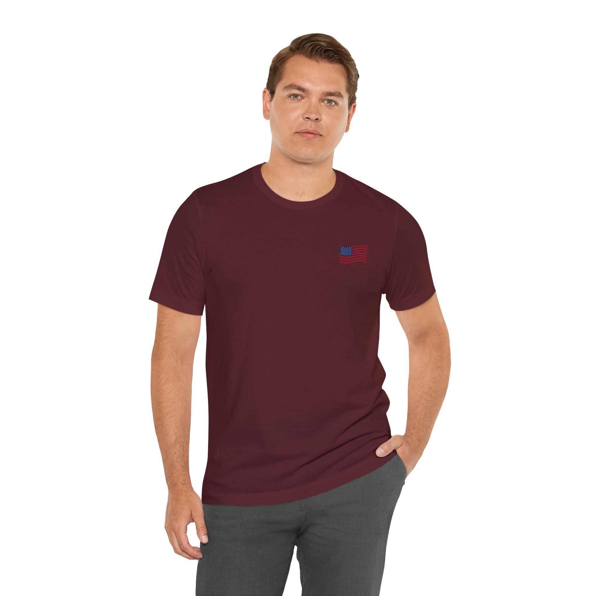Coastal Americana Flag Unisex Tee