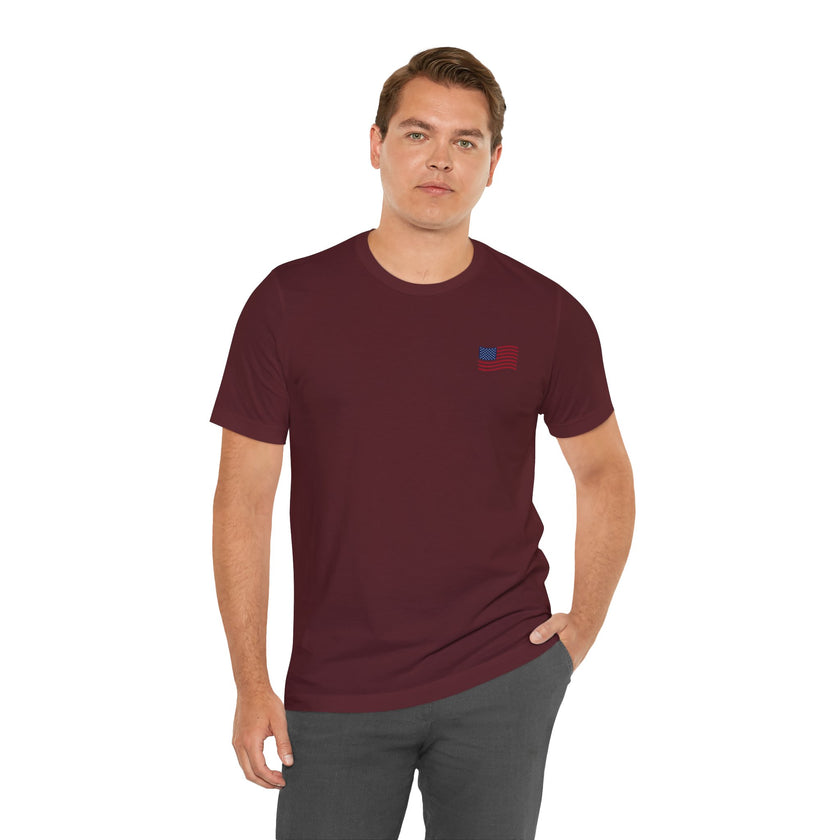Coastal Americana Flag Unisex Tee