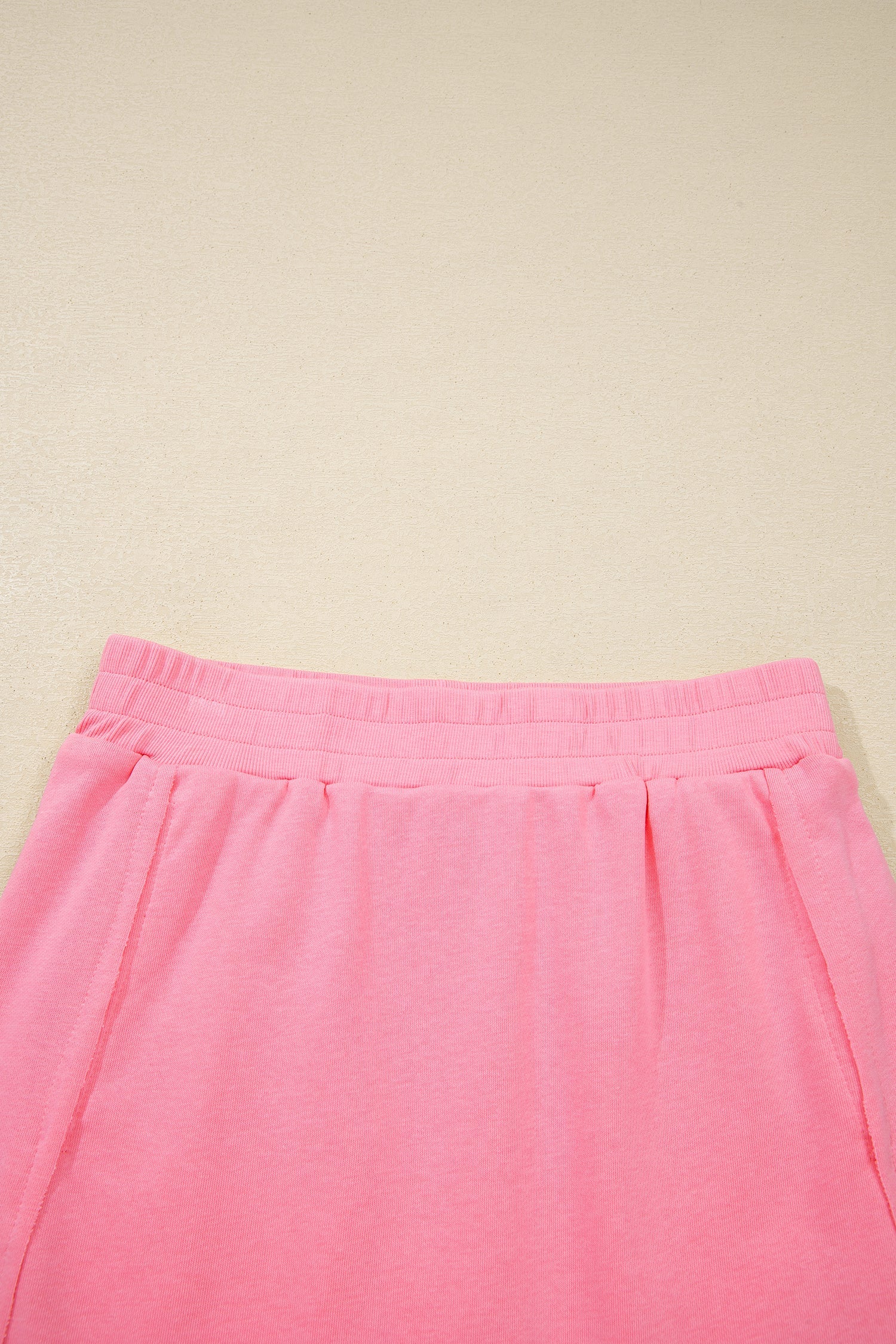 Solid Tank Top & Elastic Waist Mini Skort Set