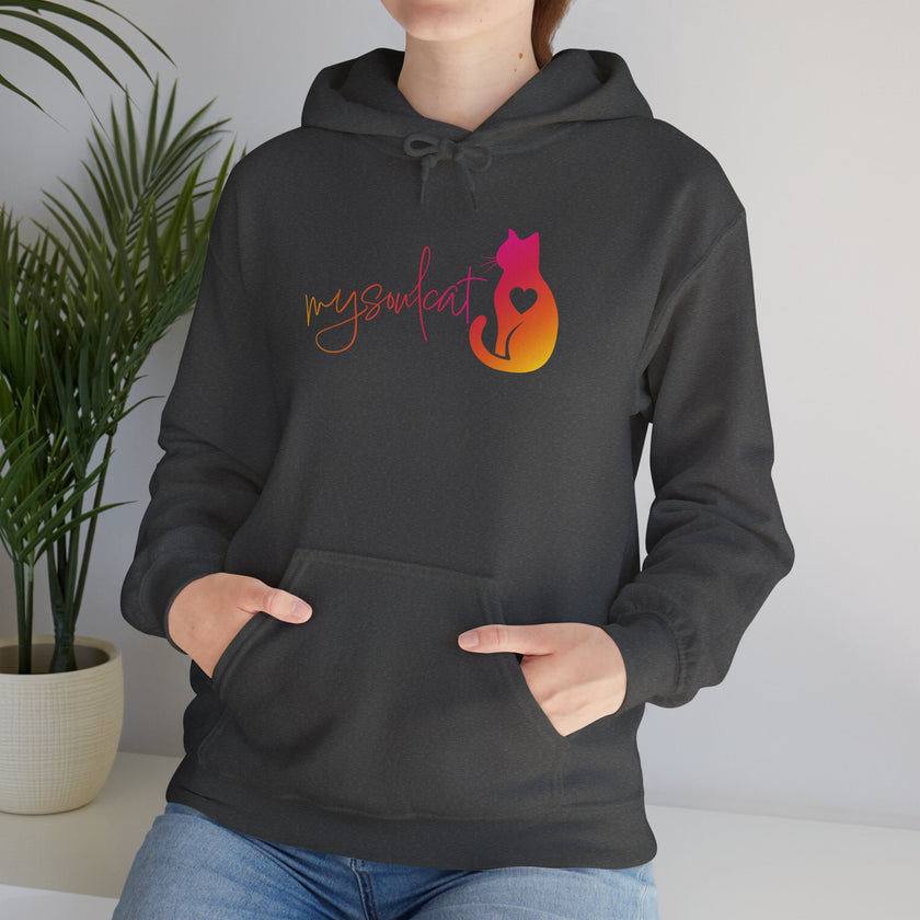MySoulCat Cozy Unisex Pullover Hoodie — Sunset