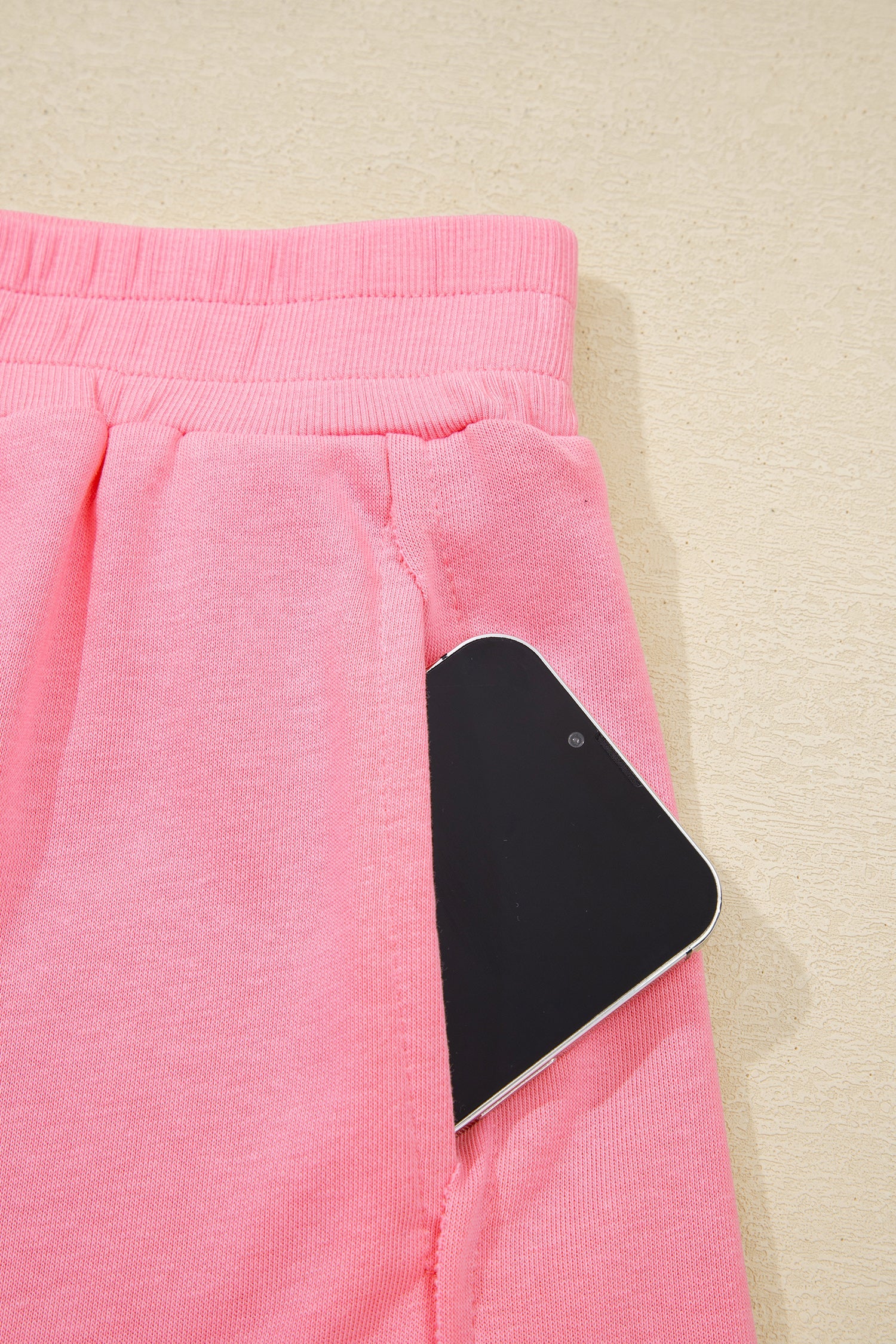 Solid Tank Top & Elastic Waist Mini Skort Set