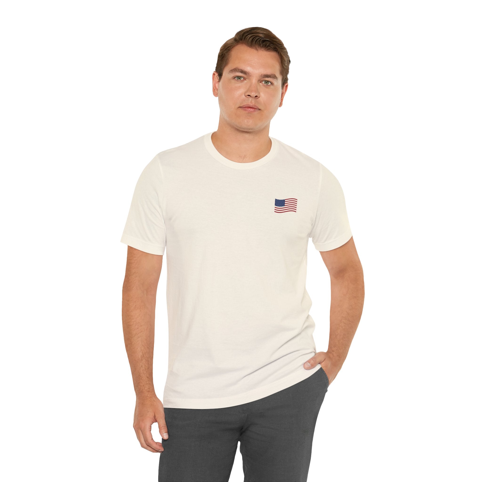 Coastal Americana Flag Unisex Tee