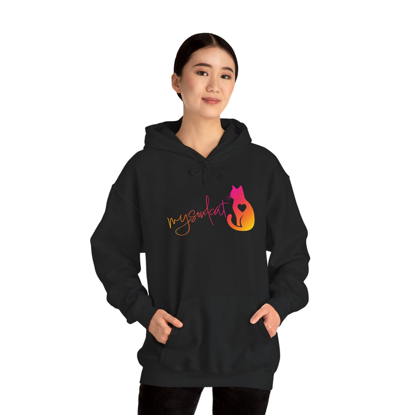MySoulCat Cozy Unisex Pullover Hoodie — Sunset