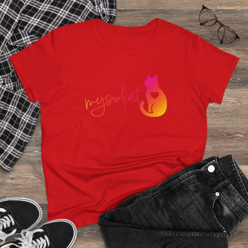 Mysoulcat Women's Short Sleeve Tee — Sunset