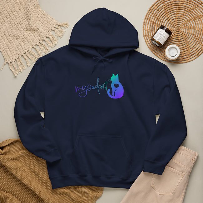 MySoulCat Cozy Unisex Pullover Hoodie — Aurora