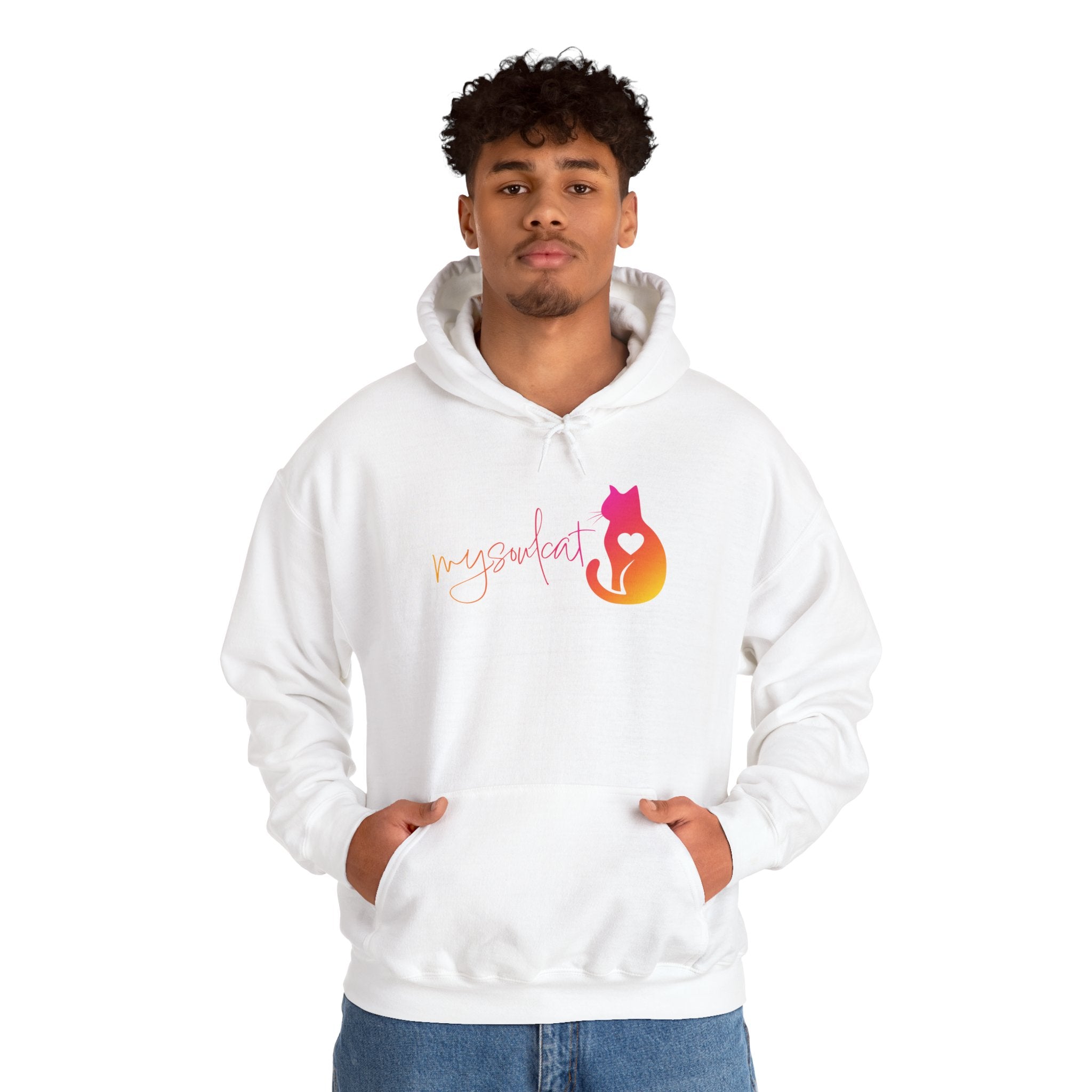 MySoulCat Cozy Unisex Pullover Hoodie — Sunset