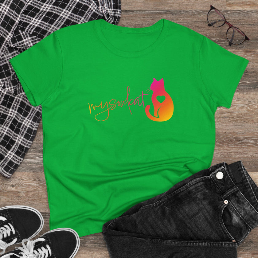 Mysoulcat Women's Short Sleeve Tee — Sunset
