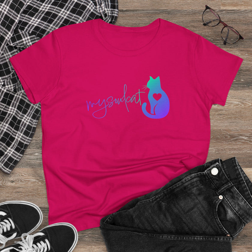 MySoulCat Women's Short Sleeve Tee — Aurora