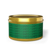 Eco-Friendly Green 'Joyful' Script Scented Tin Candle