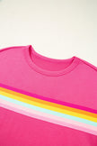 Rainbow Stripe Athleisure Set