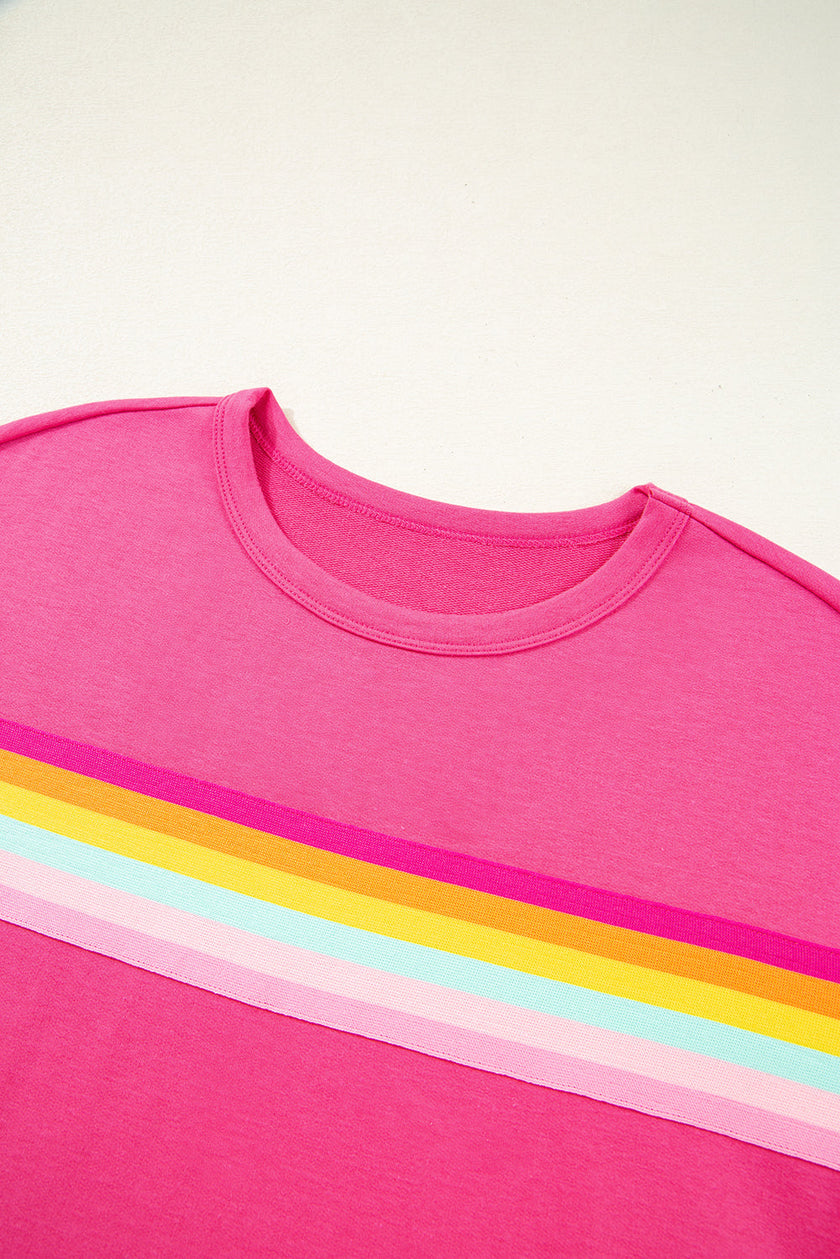 Rainbow Stripe Athleisure Set