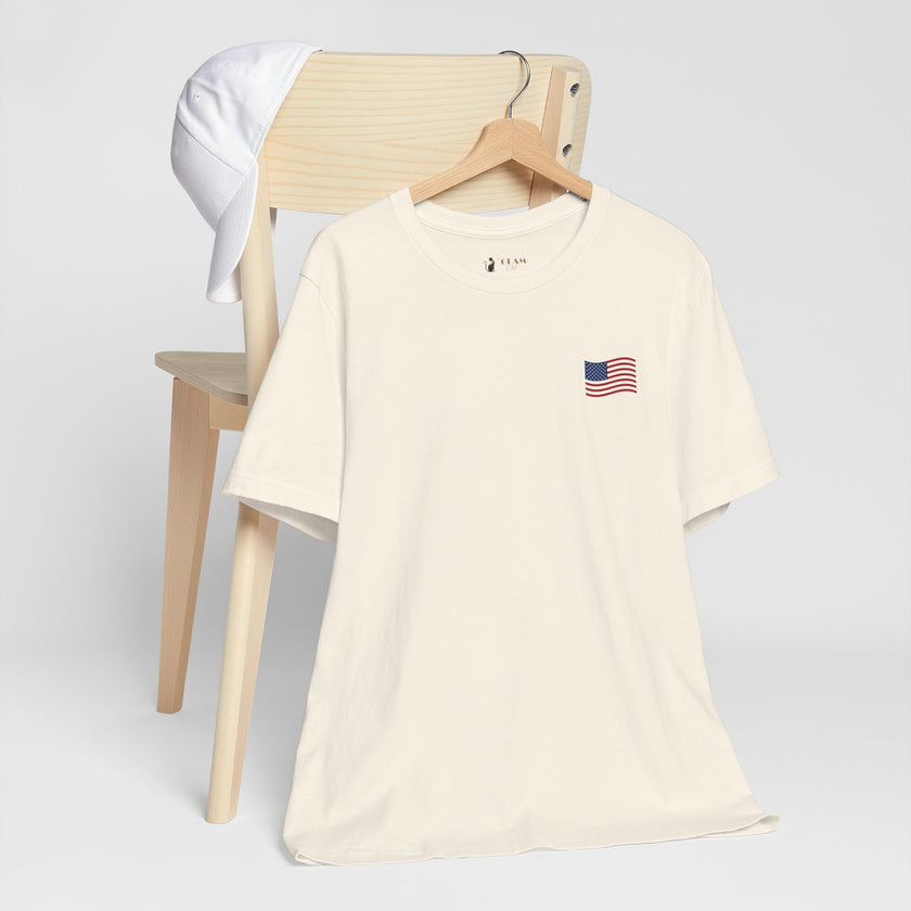 Coastal Americana Flag Unisex Tee