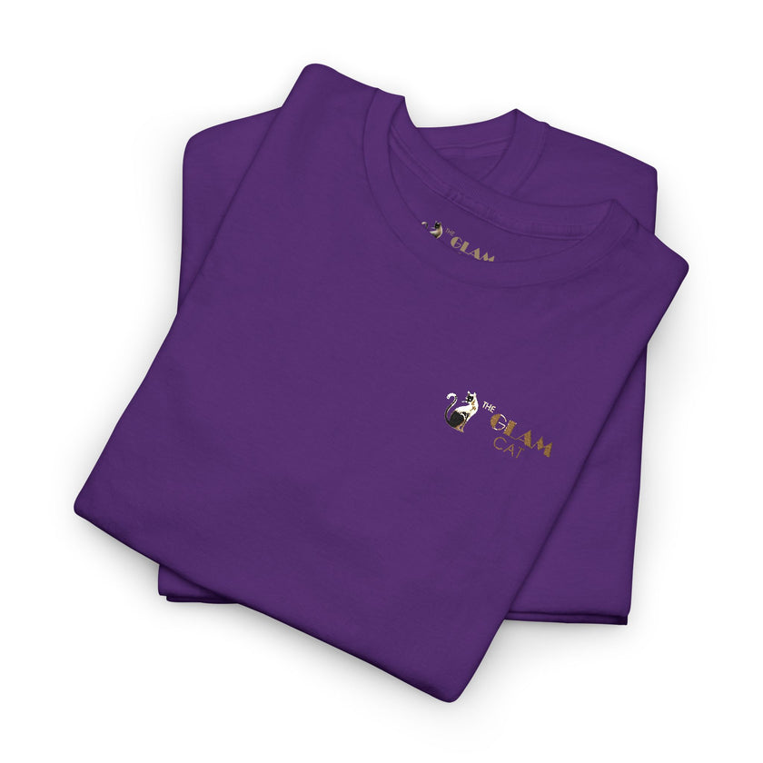 The Glam Cat Designer Tee ~ SOME SIZES & COLORS SELLING FAST!