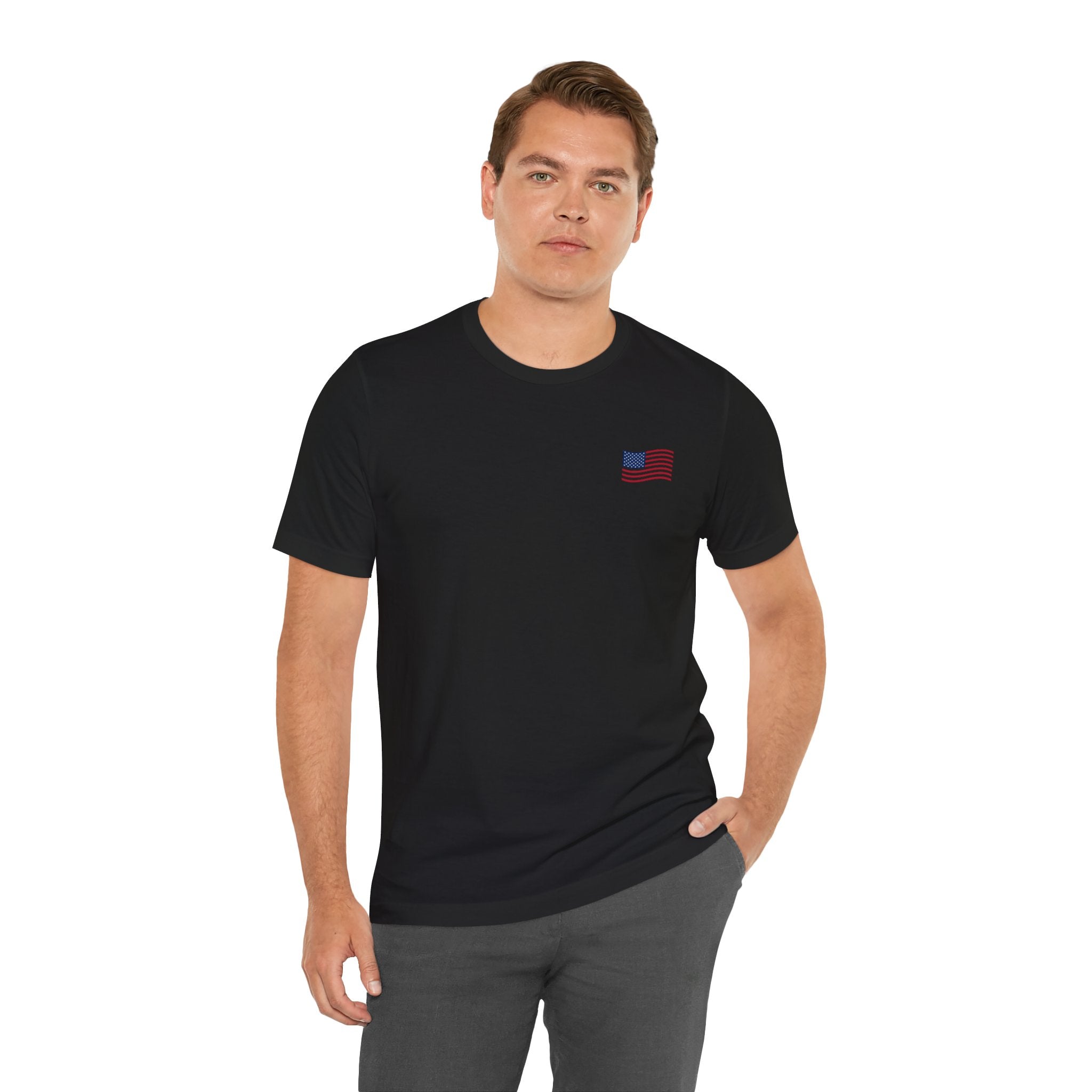 Coastal Americana Flag Unisex Tee