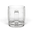 The Glam Cat Engraved Designer Glass Coffee Mug — 12.25 oz