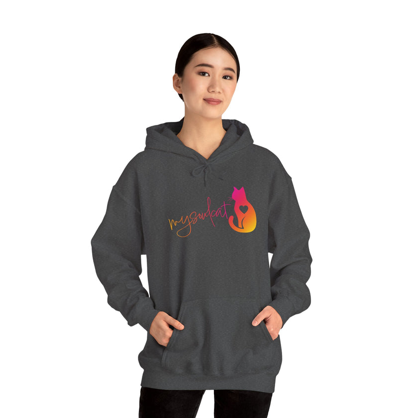 MySoulCat Cozy Unisex Pullover Hoodie — Sunset