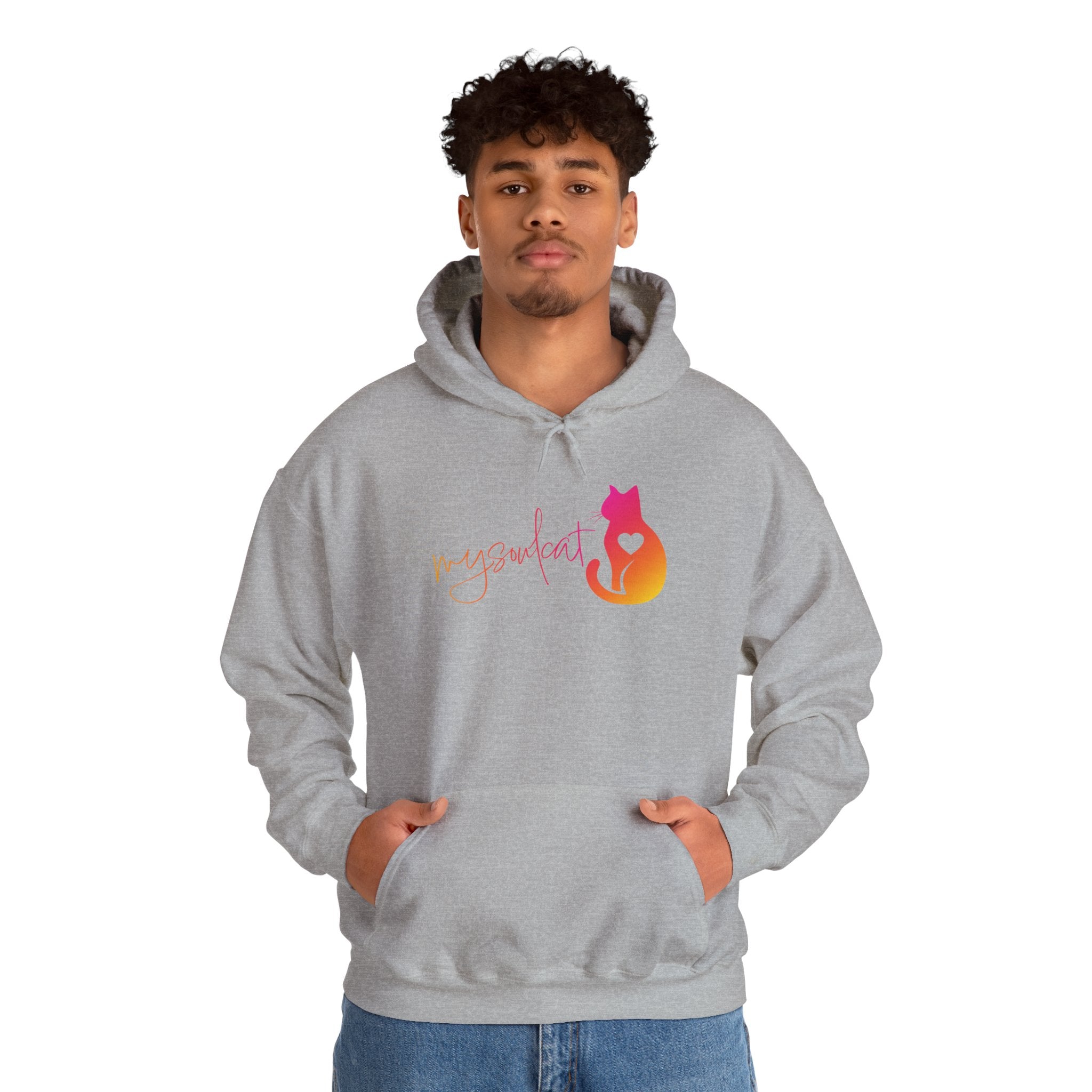 MySoulCat Cozy Unisex Pullover Hoodie — Sunset