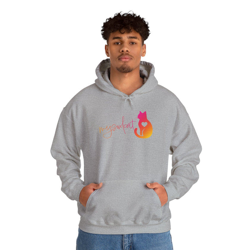 MySoulCat Cozy Unisex Pullover Hoodie — Sunset