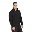 The Glam Cat Embroidered Unisex Quarter-Zip Fleece Pullover