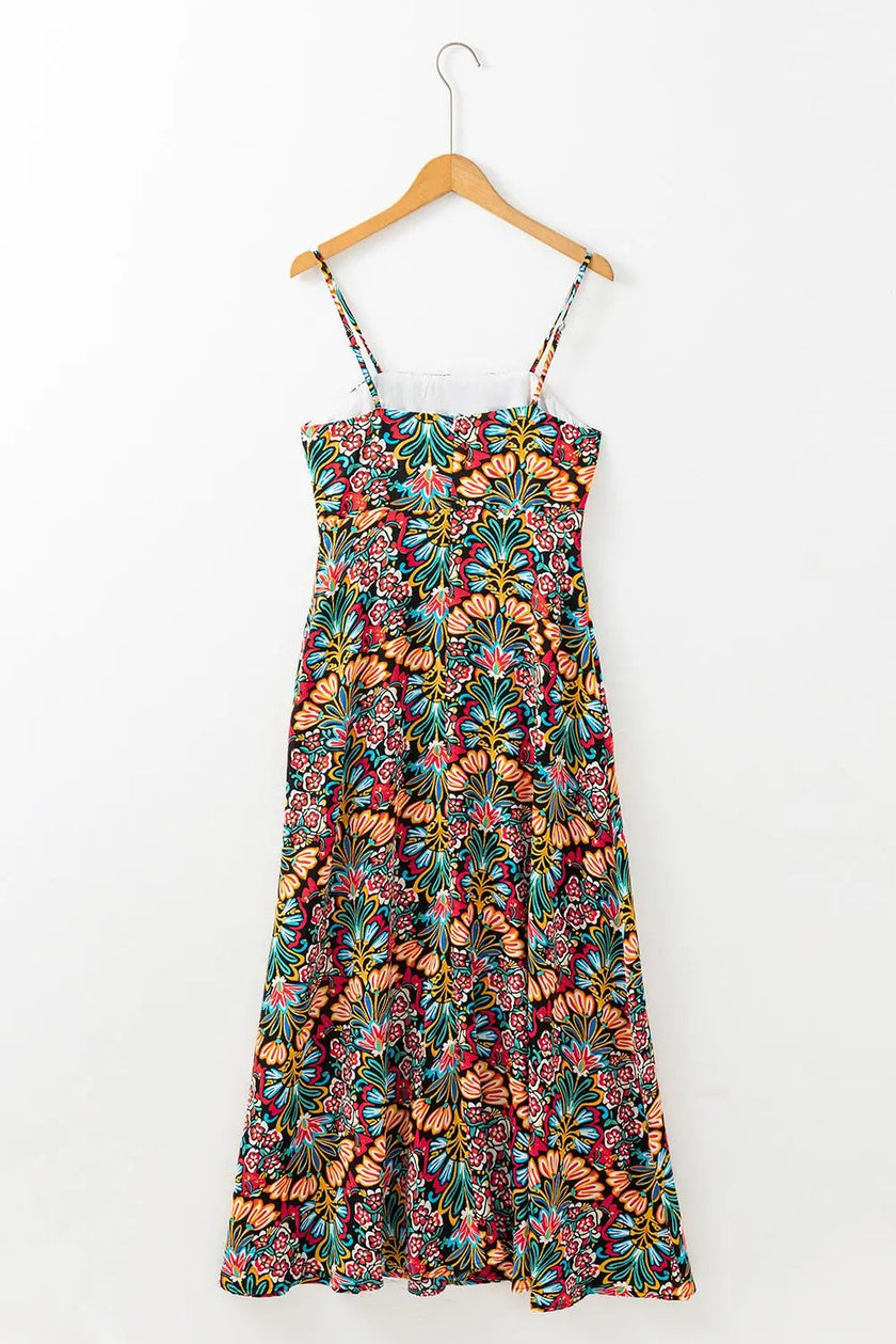 Women's Maxi Dress Maxi Dress - Floral Summer Vacation - A-Line Bohemian