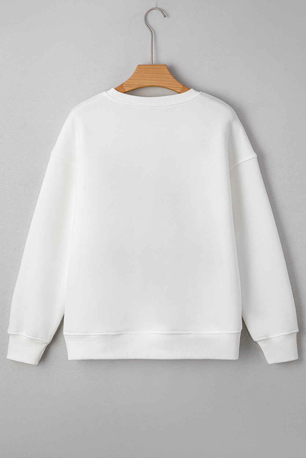 Farm Fresh Pumpkins Embroidered Sweatshirt — back view