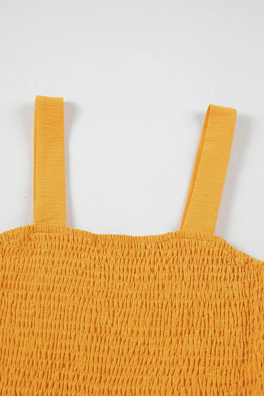 Trending Square Neck Smocked Romper
