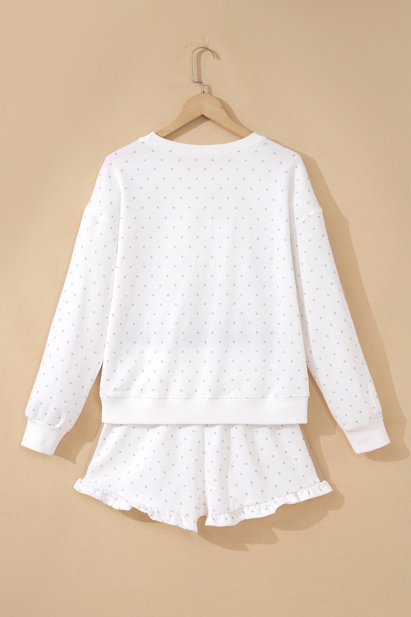 Playful Polka Dot & Side Stripe Set